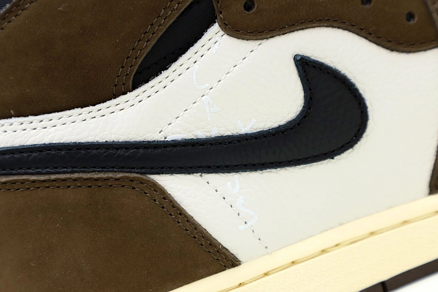 1st Kicks HIGH RETRO Popular SCOTT 1989 AIR TRAVIS JORDAN OG Kimikick 1 'MOCHA' X 1106